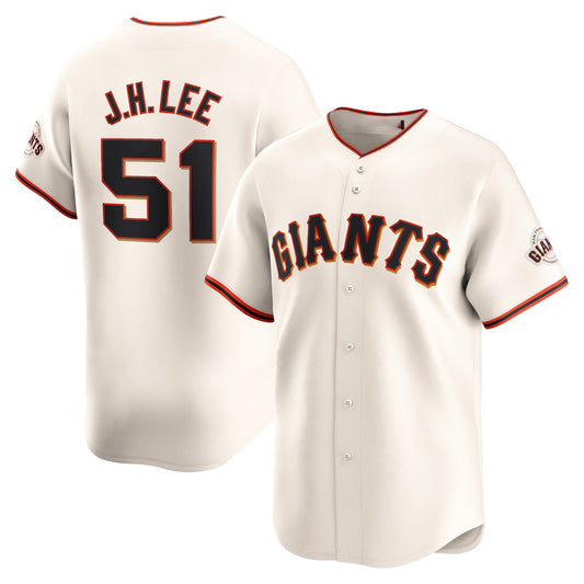 San Francisco Giants #51 Jung Hoo Lee Cream Home Limited Jersey Baseball Jersey