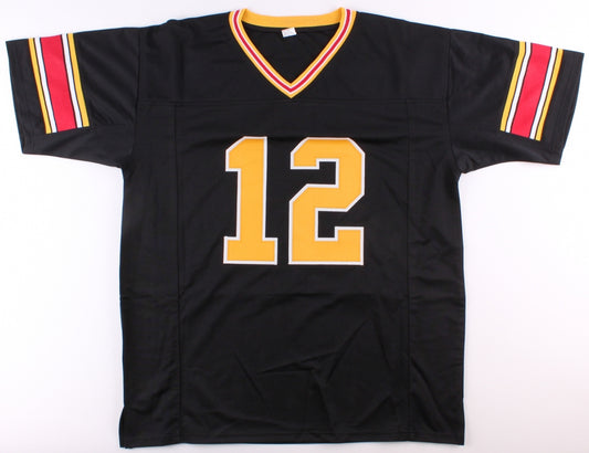 Grambling State Tigers #12 Doug Williams Black Gridiron Legends Football Jersey College Jerseys