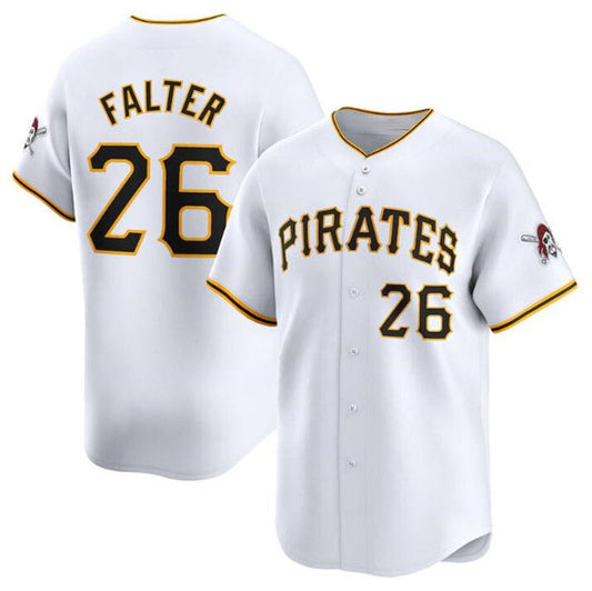 Pittsburgh Pirates #26 Bailey Falter White Home Limited Baseball Stitched Jersey