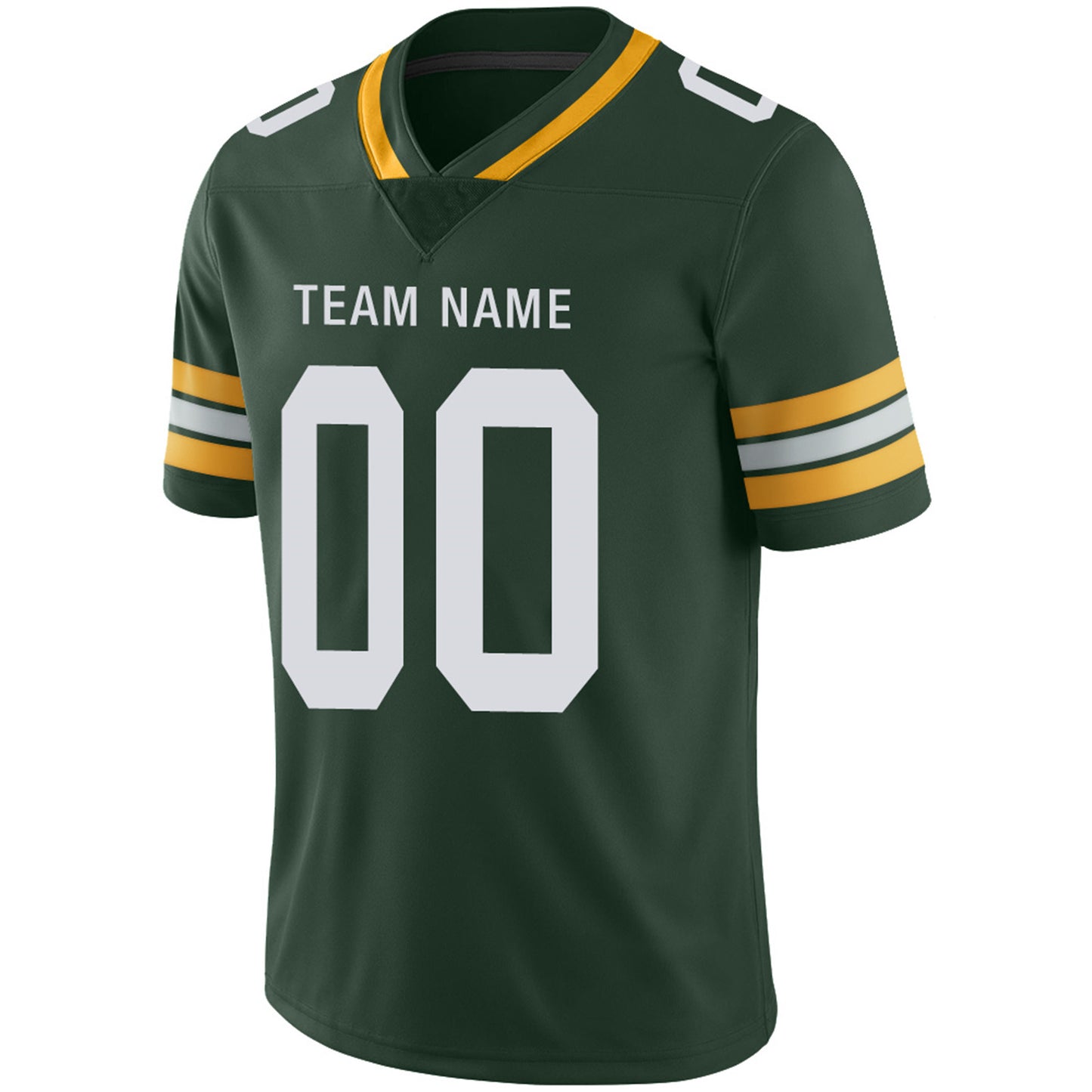Custom GB.Packers Football Jerseys Team Player or Personalized Design Your Own Name for Men's Women's Youth Jerseys Green