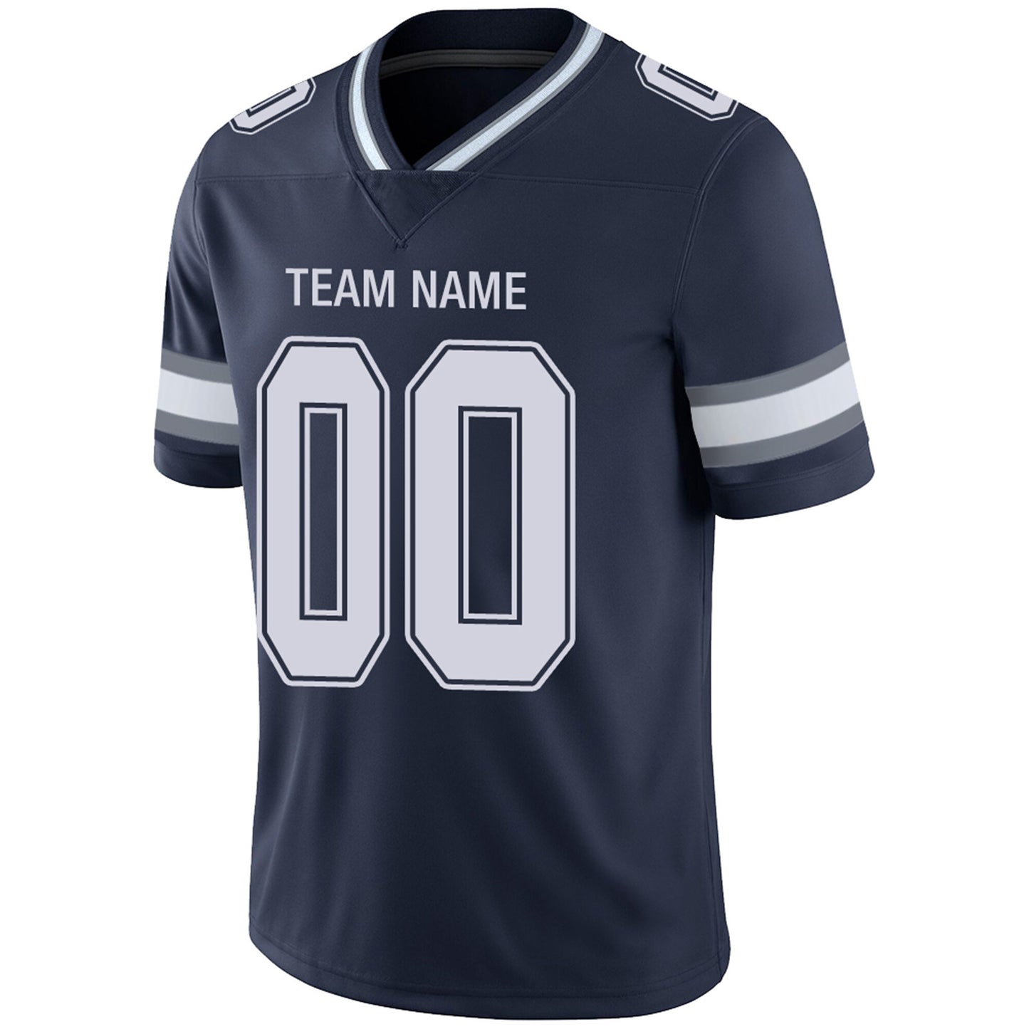 Custom D.Cowboys Football Jerseys Team Player or Personalized Design Your Own Name for Men's Women's Youth Jerseys Navy