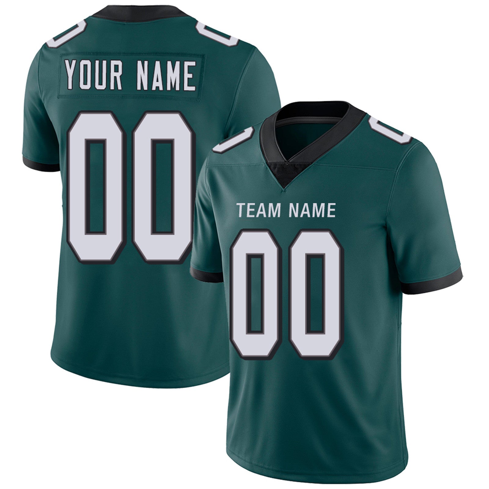 Philadelphia Eagles-NFL BASEBALL JERSEY CUSTOM NAME AND NUMBER