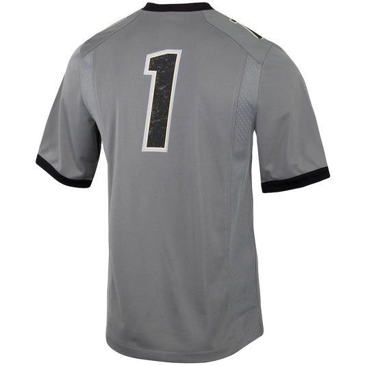 #1 C.Buffaloes Untouchable Football Jersey - Charcoal Stitched American College Jerseys