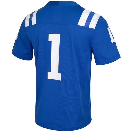 #1 D.Blue Devils Untouchable Game Jersey Royal Stitched American College Jerseys