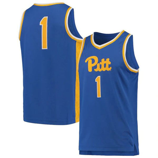 #1 P.Panthers Team Replica Basketball Jersey Royal Stitched American College Jerseys