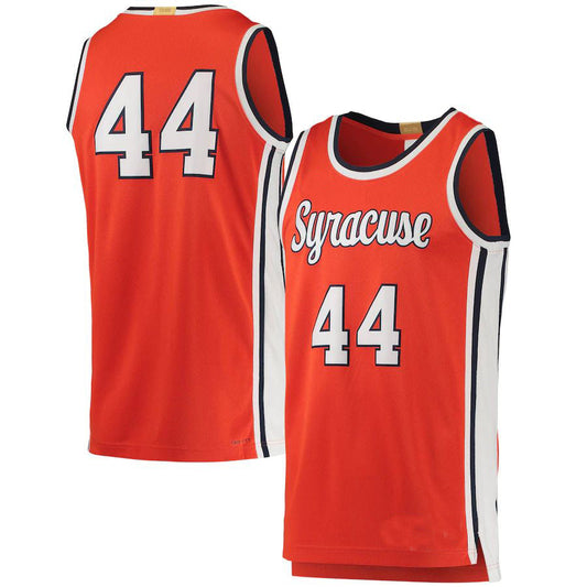 #44 S.Orange Limited Retro Basketball Jersey Orange Stitched American College Jerseys