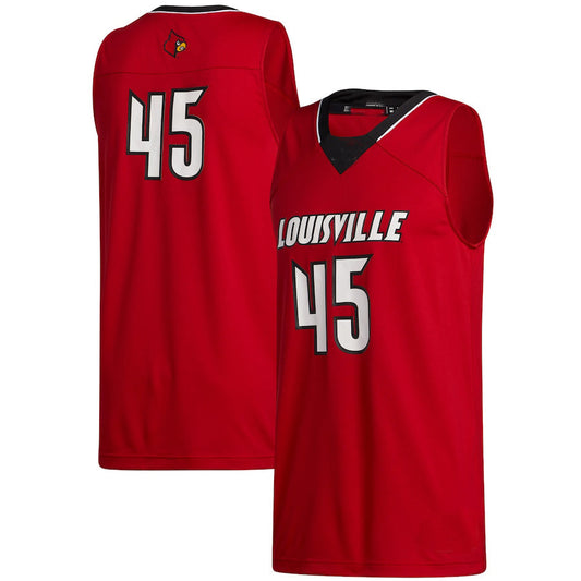 #45 L.Cardinals Swingman Jersey Red Basketball Jersey Stitched American College Jerseys