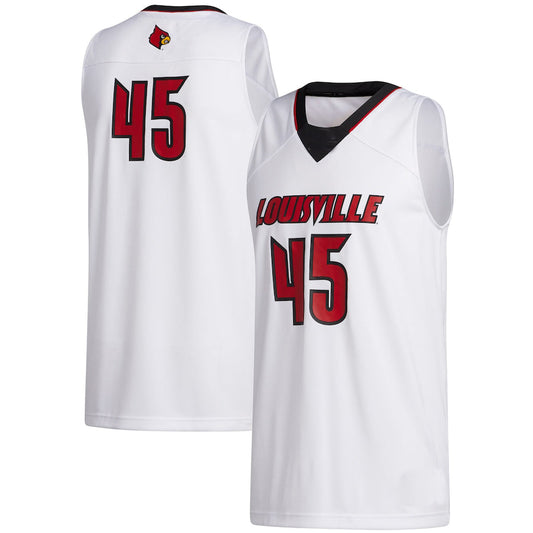#45 L.Cardinals Swingman Jersey White Basketball Jersey Stitched American College Jerseys