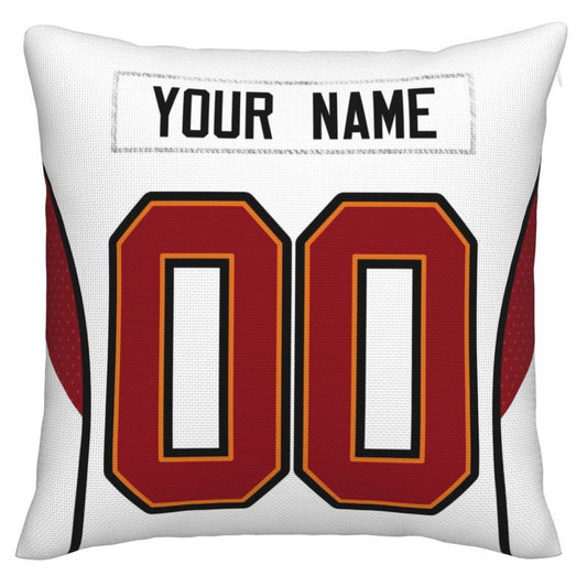 Custom TB.Buccaneers Pillow Decorative Throw Pillow Case - Print Personalized Football Team Fans Name & Number Birthday Gift Football Pillows