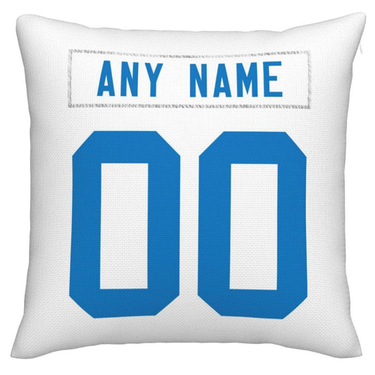 Custom IN.Colts Pillow Decorative Throw Pillow Case - Print Personalized Football Team Fans Name & Number Birthday Gift Football Pillows
