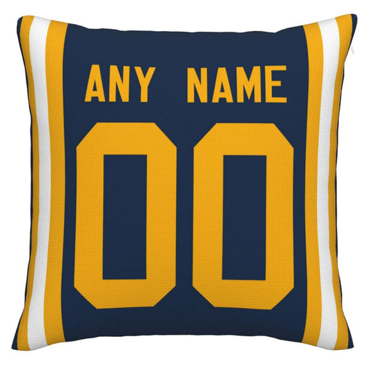 Custom GB.Packers Pillow Decorative Throw Pillow Case - Print Personalized Football Team Fans Name & Number Birthday Gift Football Pillows