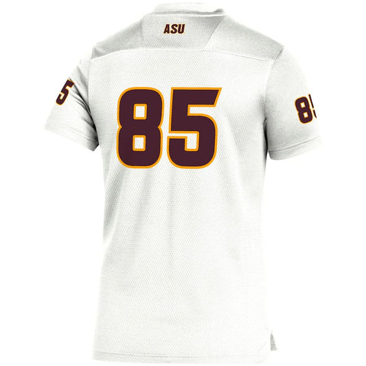#85 A.State Sun Devils Team Replica Football Jersey White Stitched American College Jerseys
