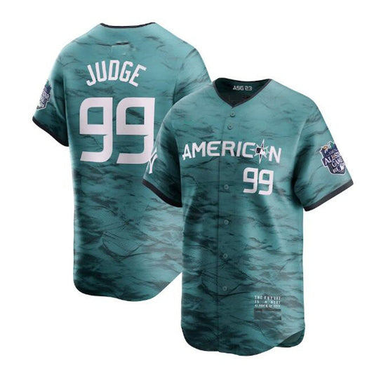 #99 Aaron Judge American League 2023 All-Star Game Limited Player Jersey - Teal Baseball Jerseys