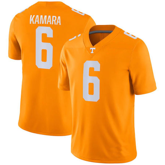 T.Volunteers #6 Alvin Kamara Game Jersey Orange Stitched American College Jerseys
