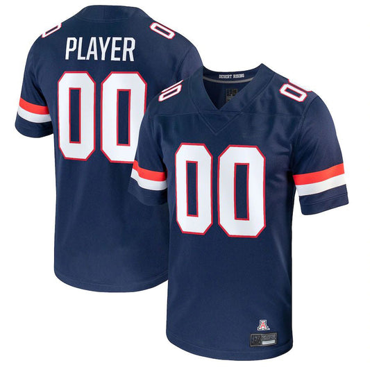 Custom A.Wildcats Pick-A-Player NIL Replica Football Jersey  Navy American Stitched College Jerseys