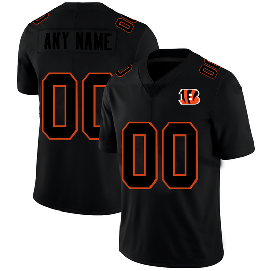 Custom C.Bengals Football Jerseys Black American Stitched Name And Number Christmas Birthday Gift