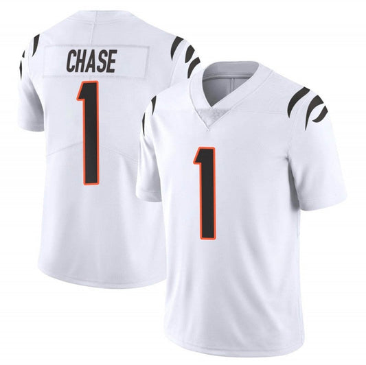 Men's #1 Ja'Marr Chase C.Bengal Limited Stitched Jerseys Football