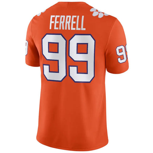 C.Tigers #99 Clelin Ferrell Game Jersey Football Jersey Orange Stitched American College Jerseys