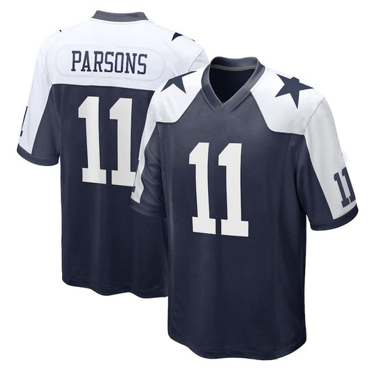 D.Cowboys #11 Micah Parsons Navy Alternate Game Jersey Stitched American Football Jerseys