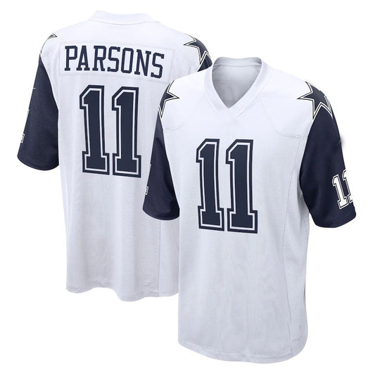 D.Cowboys #11 Micah Parsons White Alternate Game Jersey Stitched American Football Jerseys