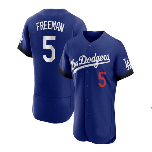 Los Angeles Dodgers #5 Freddie Freeman City Connect Authentic Player Jersey Baseball Jerseys