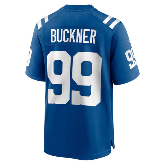 IN.Colts #99 DeForest Buckner Royal Game Jersey Stitched American Football Jerseys