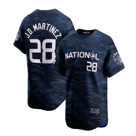 #28 J.D. Martinez National League 2023 All-Star Game Limited Player Jersey - Royal Baseball Jerseys