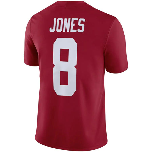 A.Crimson Tide #8 Julio Jones Alumni Player Game Jersey Stitched American College Jerseys