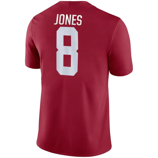 A.Crimson Tide #8 Julio Jones Game Jersey Stitched American College Jerseys