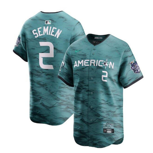 #2 Marcus Semien American League 2023 All-Star Game Limited Player Jersey - Teal Baseball Jerseys