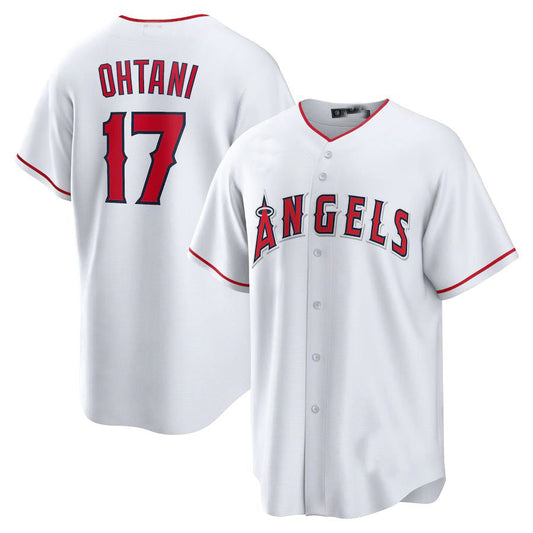 Los Angeles Angels #17 Shohei Ohtani White Home Replica Player Name Jersey Men Youth Women Baseball Jerseys