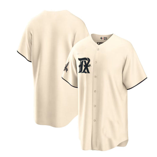 Texas Rangers Cream 2023 City Connect Replica Jersey Baseball Jerseys