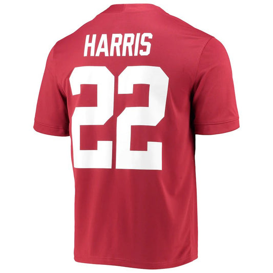 A.Crimson Tide #22 Najee Harris 2021 Draft Class Game Jersey   Stitched American College Jerseys