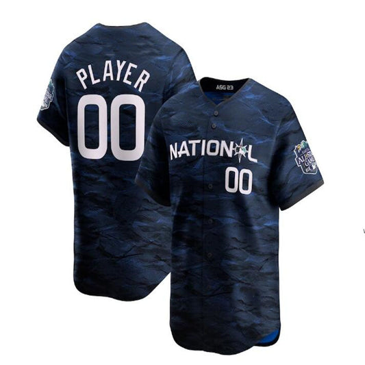 Custom National League 2023 All-Star Game Pick-A-Player Limited Jersey - Royal Baseball Jerseys