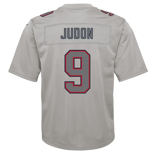 NE.Patriots #9 Matthew Judon Gray Atmosphere Fashion Game Jersey Stitched American Football Jerseys