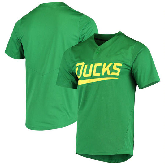 O.Ducks Replica Softball Jersey Green Stitched American College Jerseys