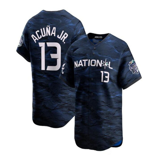 #13 Ronald Acuña Jr. National League 2023 All-Star Game Limited Player Jersey - Royal Baseball Jerseys