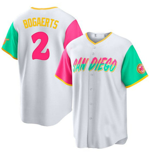 San Diego Padres #2 Xander Bogaerts Cool Base City Connect Stitched Jersey Baseball Jerseys