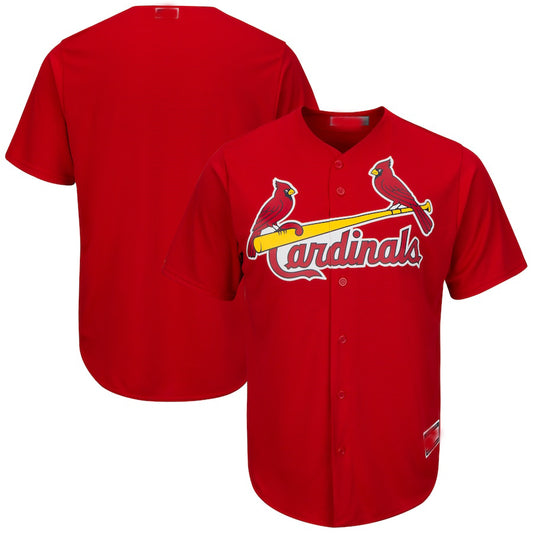 St. Louis Cardinals Red Big & Tall Replica Team Jersey Baseball Jerseys