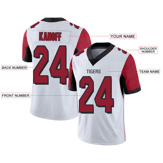 Custom A.Falcon Stitched American Jerseys Personalize Birthday Gifts White Football Jersey
