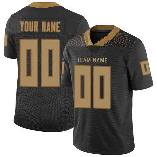 Custom W.Football Team Stitched American Football Jerseys Personalize Birthday Gifts Black Jersey