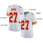 Custom KC.Chiefs Football Jerseys Team Player or Personalized Design Your Own Name for Men's Women's Youth Jerseys Red