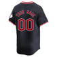 Custom 2025 Cleveland Guardians Navy Road Alternate Stitched Baseball Jerseys