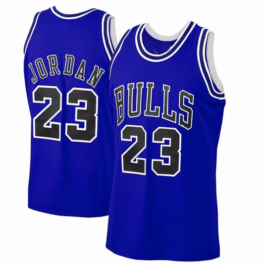 C.Bulls #23 Michael Jordan Mitchell & Ness 1997-1998 Royal Blue Stitched Jersey