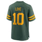 GB.Packers #10 Jordan Love Green Game Jersey Stitched American Football Jerseys