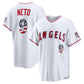 Los Angeles Angels #9 Zach Neto USA 250 Fourth of July Stadium Jersey - White Puhics