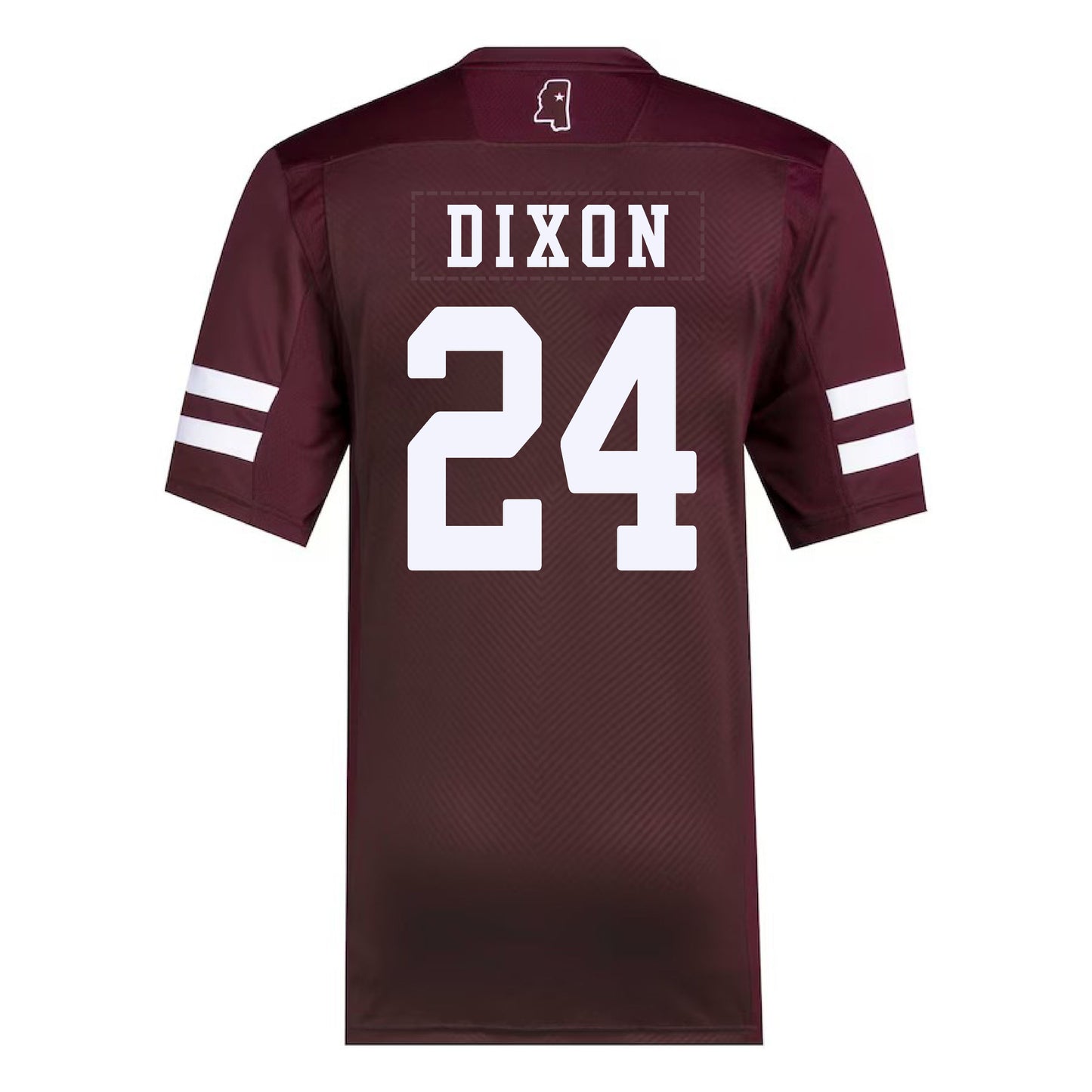 M.State Bulldogs  #24 Anthony Dixon Maroon Stitched American College Jerseys
