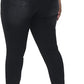 Womens Plus Size Skinny Jeans Stretchy High Waisted Ankle Jean