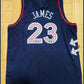 PH.76ers #23 LeBron James Navy Swingman Jersey - Icon Edition Stitched American Basketball Jersey