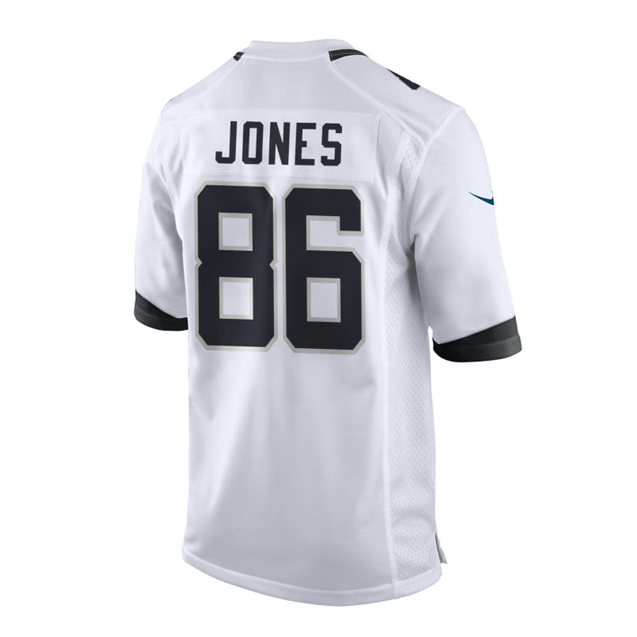 J.Jaguars #86 Brian Jones White Draft First Round Pick Game Player  Stitched American Football Jerseys